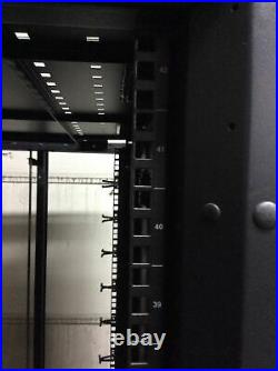 APC AR3100 NetShelter SX 42U Server Rack Enclosure, withsides Power Supply Cabinet