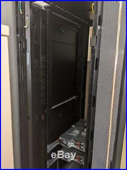 APC E242296 NetShelter SX 42U Server Rack 19 Enclosure Cabinet- Used