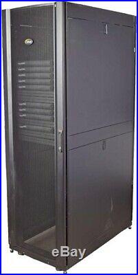 APC E242296 Netshelter SX Enclosure 42U Rack Mount Server Cabinet +Key +Panels