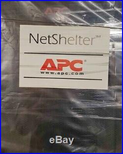 APC Netshelter Enclosure 42U Server Rack Cabinet Data Rack AR3100 one left