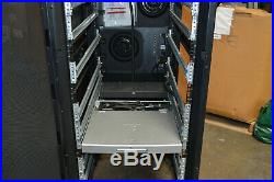 APC Netshelter Server Rack Cabinet Enclosure with Rack Air Removal Unit & APC PDU