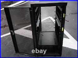 AR2105BLK APC by Schneider NetShelter AV Server Rack Enclosure Cabinet Used