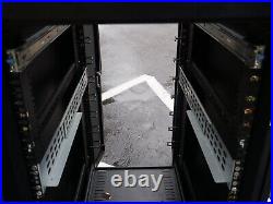 AR2105BLK APC by Schneider NetShelter AV Server Rack Enclosure Cabinet Used