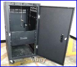 Atlas Sound 19 21U Standard Enclosure for Electronics Rack Mount Cabinet