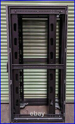 Compaq HP 10642 42U Server Rack Cabinet Enclosure With Front & Back Doors