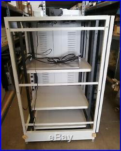 DAMAC Server Rack Cabinet Enclosure With Side Panels 49X32X25 INCHES