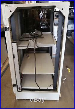 DAMAC Server Rack Cabinet Enclosure With Side Panels 49X32X25 INCHES