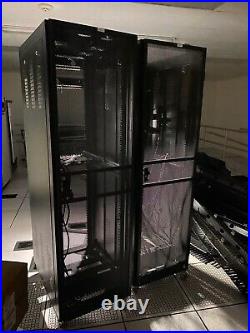 Damac Products 42U Server Rack Cabinet Enclosures 36x24x83