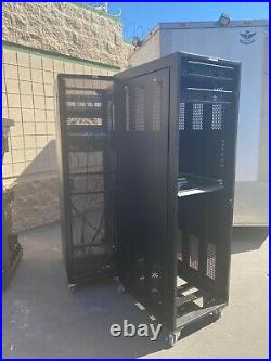 Damac Products 42U Server Rack Cabinet Enclosures 36x24x83