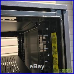 Dell 24U 19 Server Rack Cabinet Enclosure with Front & Back Doors