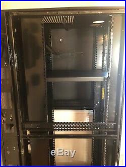 Dell 4220 42u Server Rack Computer Cabinet Data Servers Doors 1/2 Enclosure