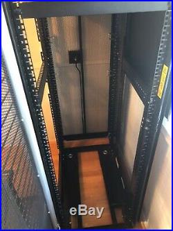 Dell 4220 42u Server Rack Computer Cabinet Data Servers Doors 1/2 Enclosure