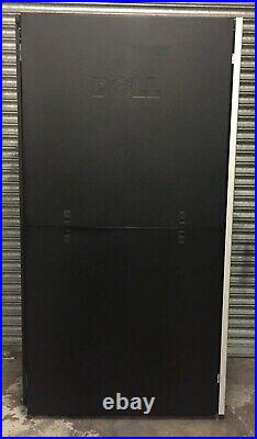 Dell 4220 42u Server Rack Enclosure Cabinet with Side Panels