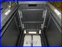 Dell APC AR3100X717 SX 42U Rolling Server Rack Cabinet Enclosure