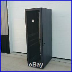 Dell Powered 4210 Series 42u Black Server Cabinet Rack Enclosure Us-0r3066 #2