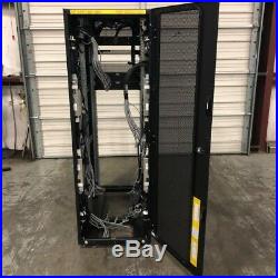EMC VNX 40U 19 Server Rack Enclosure Cabinet DOOR + SIDE + WHEELS