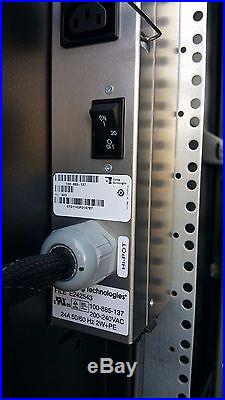 EMC VNX 40U Server Rack Cabinet Enclosure withDoor+Side Panel+Wheels 042-008-626