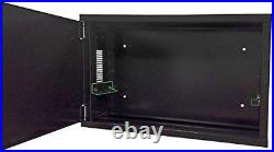 Electriduct 2U Wall Mount Rack Enclosure Network Cabinet Solid Door New Model