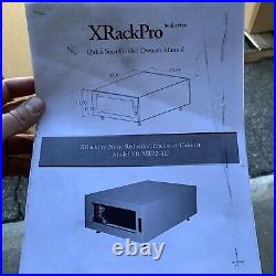 GizMac XR-NRE2-4U XRackPro RackMount Noise Reduction Enclosure Cabinet