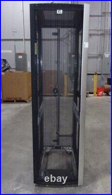 HP 10642G2 383573-001 Server Rack Cabinet Enclosure 42U SEE NOTES