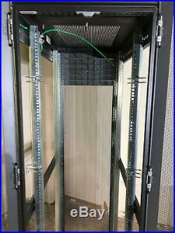 HP 10642 245169-001 42U 19 Server Rack Enclosure Cabinet with Doors & Wheels #2
