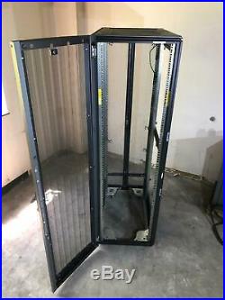 HP 10642 245169-001 42U 19 Server Rack Enclosure Cabinet with Doors & Wheels #5