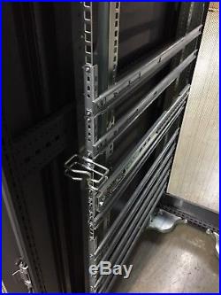 HP 10642 42U Server Rack Cabinet Enclosure Front + Rear Doors + sides 245169-001