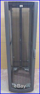 HP 10642 42U Server Rack Cabinet Enclosure With Front + Rear Doors 245169-001
