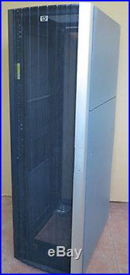 HP 10642 G2 42U Server Rack Cabinet Enclosure 383573-001 + Network Complete
