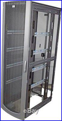 HP 245169-001 Industrial Mount Enclosure 42U Server Graphite Rack Cabinet +Doors