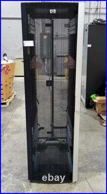 HP 42U 10642 G2 383573-001 Server Rack Cabinet Enclosure 42U HP 42U 10642 G2 383573-001 Server Rack Cabinet Enclosure 42U