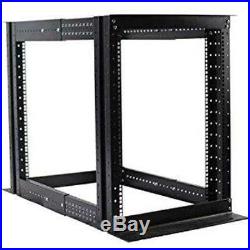 HiFi & HT Cabinets 15U 4 Post Open Frame Server Rack Enclosure 19'' Adjustable