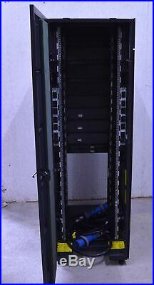 IBM 7014-B42 42U Enterprise Server Rack Computer Cabinet Enclosure with 2x PDU