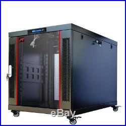 IT & Telecom Premium Server Rack Cabinet Enclosure 12U 35(900mm) Depth. CDM