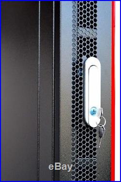IT & Telecom Server Rack Cabinet Enclosure 18U 24(600mm) Depth. CDM