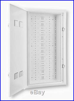 Leviton Network Rack Cabinet Structured Media Enclosure 30 in. Vented Door White