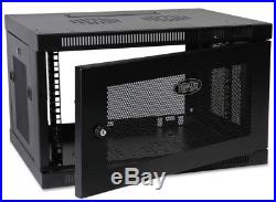 Mini Server Rack 6u Computer Webb Cabinet Enclosure Wall Mount Door Sides Lock