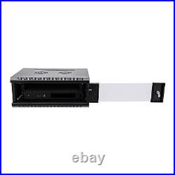 Modern 4U Wall Mount Network Server Cabinet Enclosure Rack Black With Lock Door Modern 4U Wall Mount Network Server Cabinet Enclosure Rack Black With Lock Door