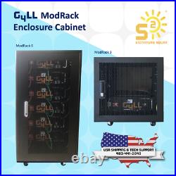NEW GYLL ModRack Enclosure Cabinet HEAVY DUTY 19in Battery Rack Storage System