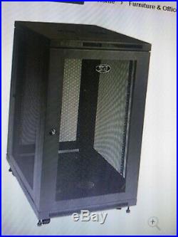 NEW Tripp Lite SR24UB SmartRack 24U Extra-Depth Rack Enclosure Cabinet 33in Deep