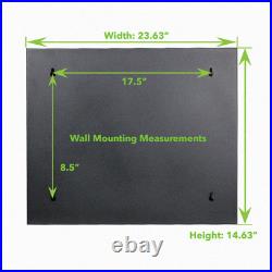 NavePoint 6U Wall-Mount Network Rack Cabinet Enclosure, 450mm Depth, Hinged Back NavePoint 6U Wall-Mount Network Rack Cabinet Enclosure, 450mm Depth, Hinged Back