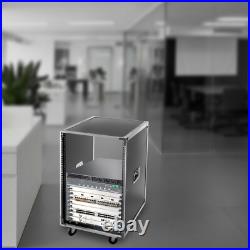 New 16U Rolling Network Server Data Cabinet Enclosure Rack Built-in Handles 29 New 16U Rolling Network Server Data Cabinet Enclosure Rack Built-in Handles 29