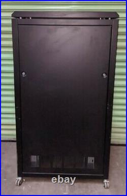 Prism 27U 600 x 800 Black Rack Server Cabinet Enclosure