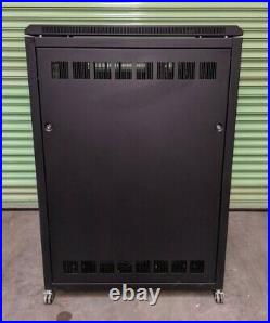 Prism 27U 800 x 1000 Black Rack Server Cabinet Enclosure + Fan