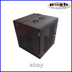 RXL Wall Mount Network Server Rack Cabinet Enclosure Black