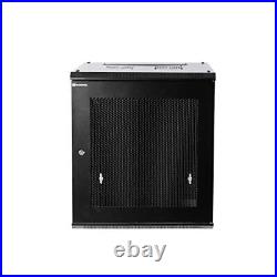 RackPath Wall Mount Server Cabinet Network Rack Enclosure, Quiet Cooling 12U RackPath Wall Mount Server Cabinet Network Rack Enclosure, Quiet Cooling 12U