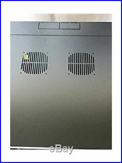 Rising 12U Wall Mount Network Server Cabinet Rack Enclosure ventilation Door