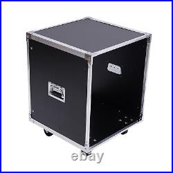 Rolling Network Server Data Cabinet Enclosure Rack withPortable Built-in Handles