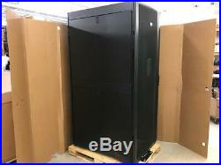 SEE PICTURES! APC NetShelter AR3150 42U Server Rack Cabinet Enclosure 19 Width
