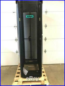 SEE PICTURES! HPE P9K07A G2 42U Server Rack Cabinet Enclosure 600mmx1075mm